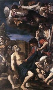 The Martyrdom of St Peter by Giovanni Francesco Barbieri