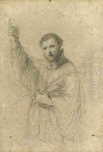 Saint Francis Xavier holding a lily Saint Francis Xavier holding a lily