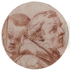 Saint Anthony of Padua and an acolyte Saint Anthony of Padua and an acolyte