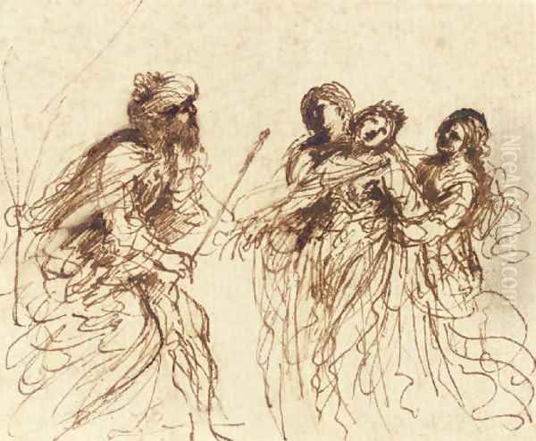 Esther and Ahasuerus - view 1