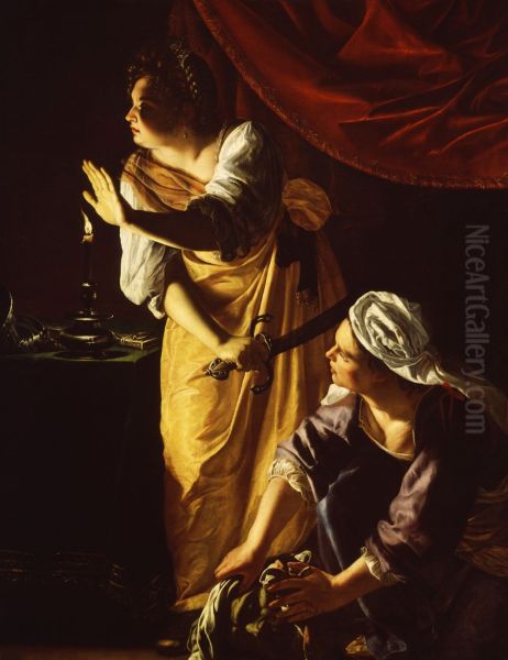 Judith and Her Maidservant with the Head of Holofernes - view 1