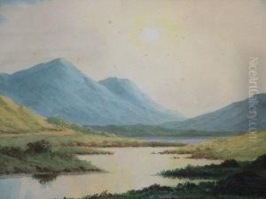 Highland Loch Scene