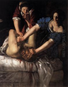 Judith Beheading Holofernes 1611-12 by Artemisia Gentileschi