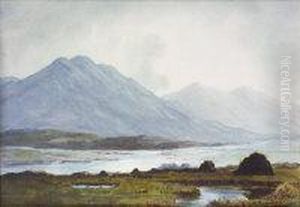 Connemara Mountain River Landscape