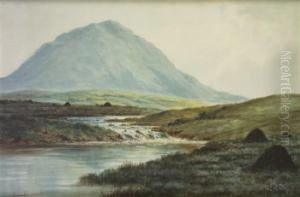 A Mountain Stream Near Lough Conn
