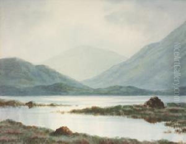 Evening Light, Connemara - view 1
