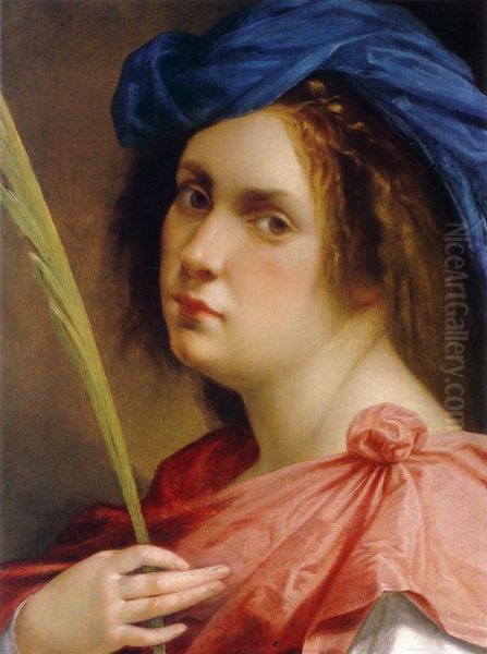 Self-portrait as a Female Martyr - view 1