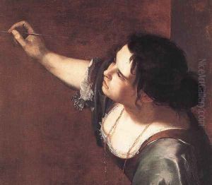 Self-Portrait as the Allegory of Painting (detail) 1630s