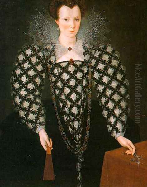 Portrait of Mary Rogers: Lady Harrington 1592 - view 1