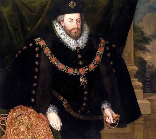 Portrait Of Sir Christopher Hatton - view 1