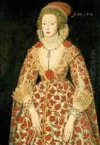 Portrait of a Lady by Marcus The Younger Gheeraerts
