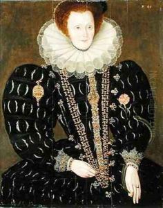 Portrait of Lady Elizabeth Knightley by Marcus The Younger Gheeraerts