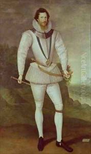 Robert Devereux by Marcus The Younger Gheeraerts