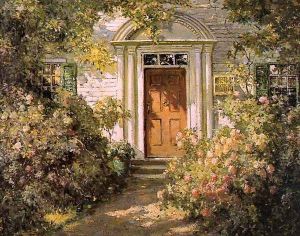 Grandmother's Doorway 1900 by Abbott Fuller Graves