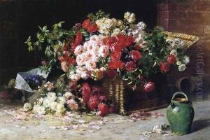 Still Life with Roses by Abbott Fuller Graves