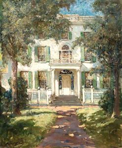 Federal House, Wiscasset, Maine by Abbott Fuller Graves