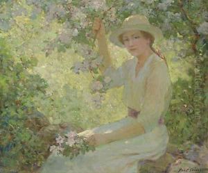 Apple Blossoms by Abbott Fuller Graves