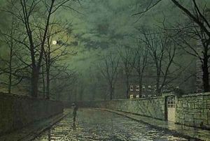 Moonlight After Rain by John Atkinson Grimshaw