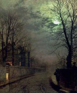 A Lane In Headingley, Leeds by John Atkinson Grimshaw