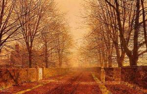 Golden Light by John Atkinson Grimshaw