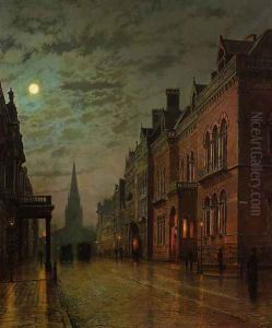 Park Row, Leeds by John Atkinson Grimshaw