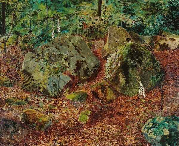 A Mossy Glen - view 1