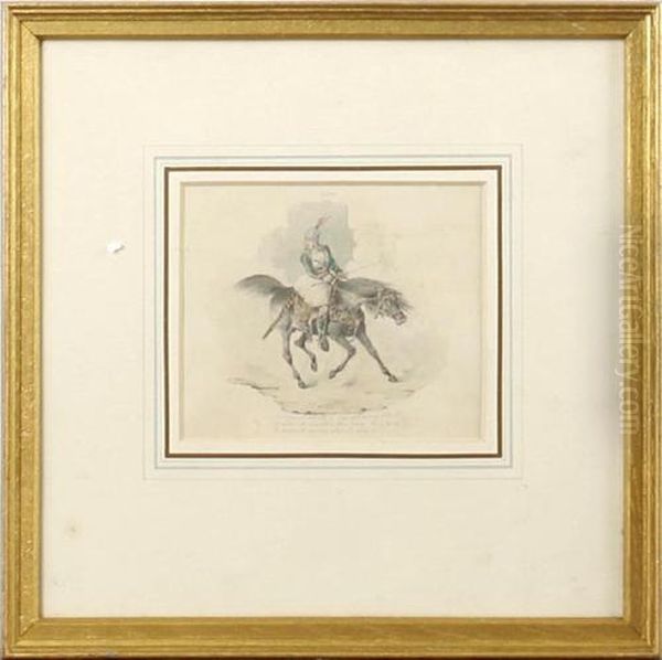 An Illustration From Byron's "the Giaour" - view 1