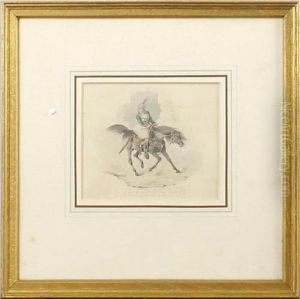 An Illustration From Byron's "the Giaour" by Henry Thomas Alken