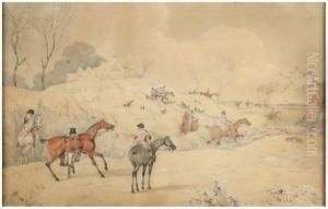 Chasse Au Renard < Getting Away > by Henry Thomas Alken