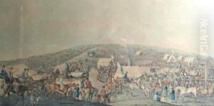 Epsom Races by Henry Thomas Alken