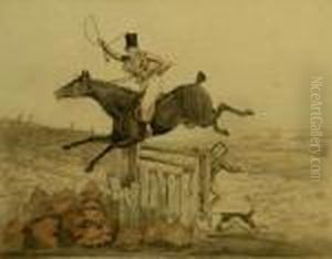 A Daring Jump by Henry Thomas Alken