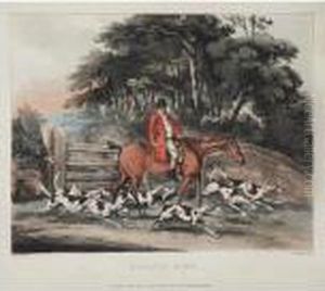 Going Out; Breaking Cover; Full Cry; The Death by Henry Thomas Alken