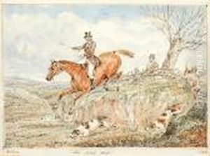 "the First Over" by Henry Thomas Alken