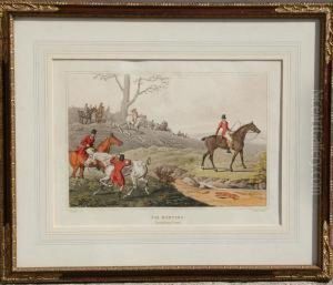 Fox Hunting, Breaking Cover by Henry Thomas Alken