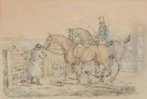 On The Scent by Henry Thomas Alken