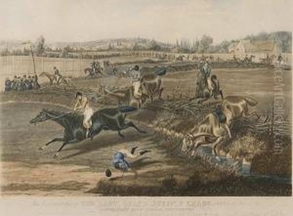 The Last Grand Steeple Chase Which Took Place At The Hippodrome Racecourse, Kensington - view 1
