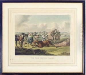 The High Mettled Racer: Four Prints by Henry Thomas Alken