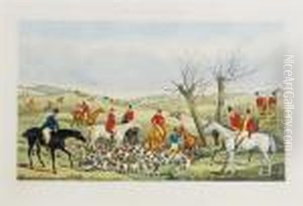 The Pytchley Hunt: Four Plates - view 1