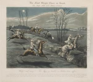 Suite De Quatre Aquatintes Anciennes by Henry Thomas Alken