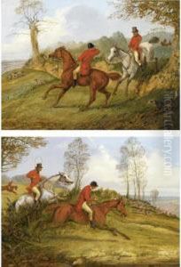 Breaking Cover & Full Cry (two Works) by Henry Thomas Alken