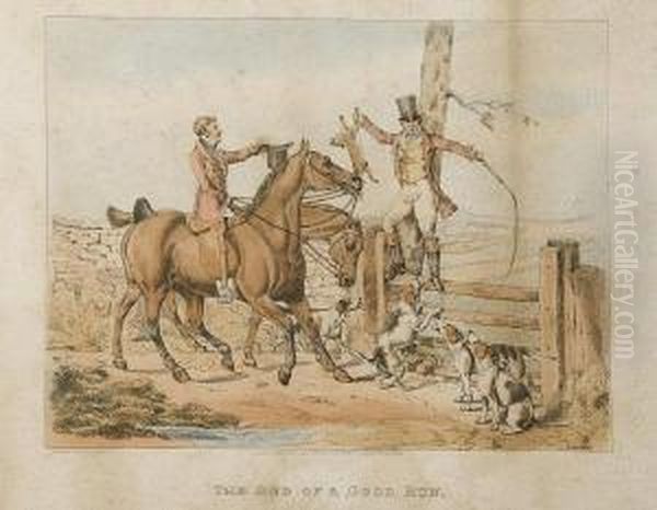 A Set Of Six Hunting Prints - view 1