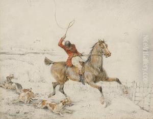 Ratting Hounds by Henry Thomas Alken