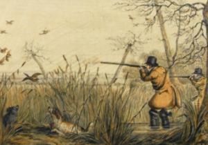 Set Of 4 Shooting Scenes by Henry Thomas Alken