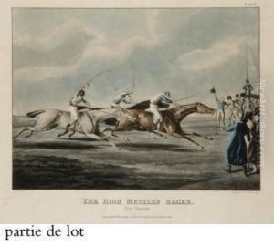 The High Mettled Racer Par Henry Alken Et Thomas Sutherland by Henry Thomas Alken