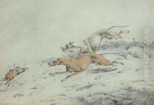 The Rabbit Hunt by Henry Thomas Alken