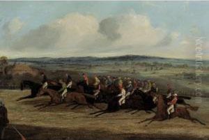 Start For The Derby by Henry Thomas Alken