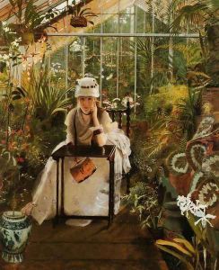Il Pensoroso by John Atkinson Grimshaw
