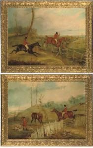 Taking The Fence; And The Kill by Henry Thomas Alken