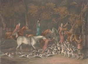 Fox Hunting: Unkennelling; Breaking Cover; Full Cry; And The Death by Henry Thomas Alken
