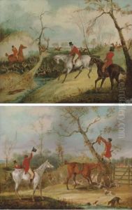 Full Cry; And Treeing The Fox by Henry Thomas Alken